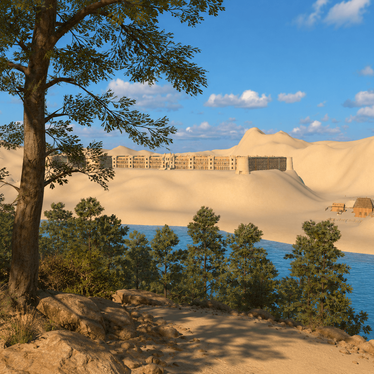 Desert Oasis Valley